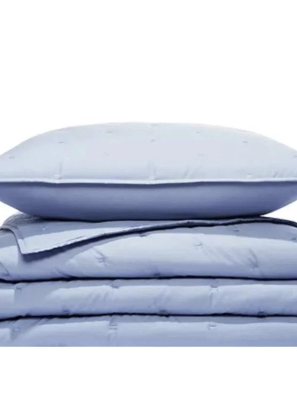 Sky Bedding | Sky Tufted Quilted Queen 100% Cotton Coverlet Set $295